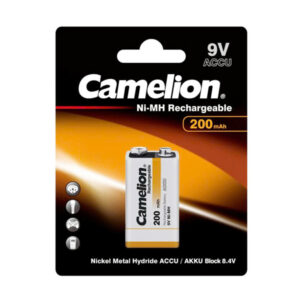 Pin Sạc 9V Camelion 200mAh Vỉ 1 Viên